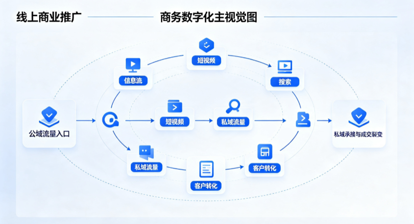 临武县线上商业推广怎么做？全域流量闭环搭建与低成本转化实战指南